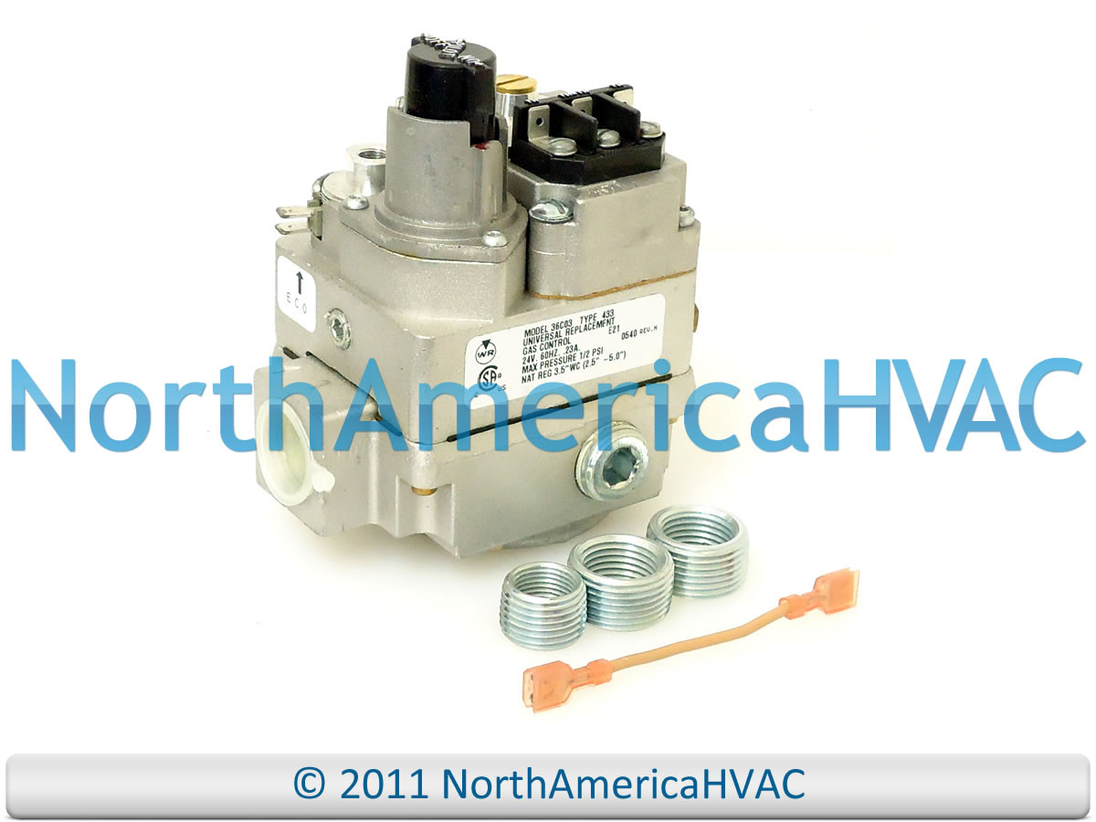 White Rodgers Furnace Valve Fits York Luxaire Coleman 7700326 7700